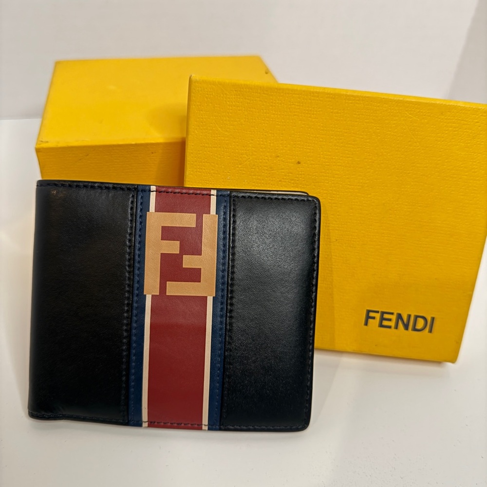Authentic Fendi Wallet with Fendi box